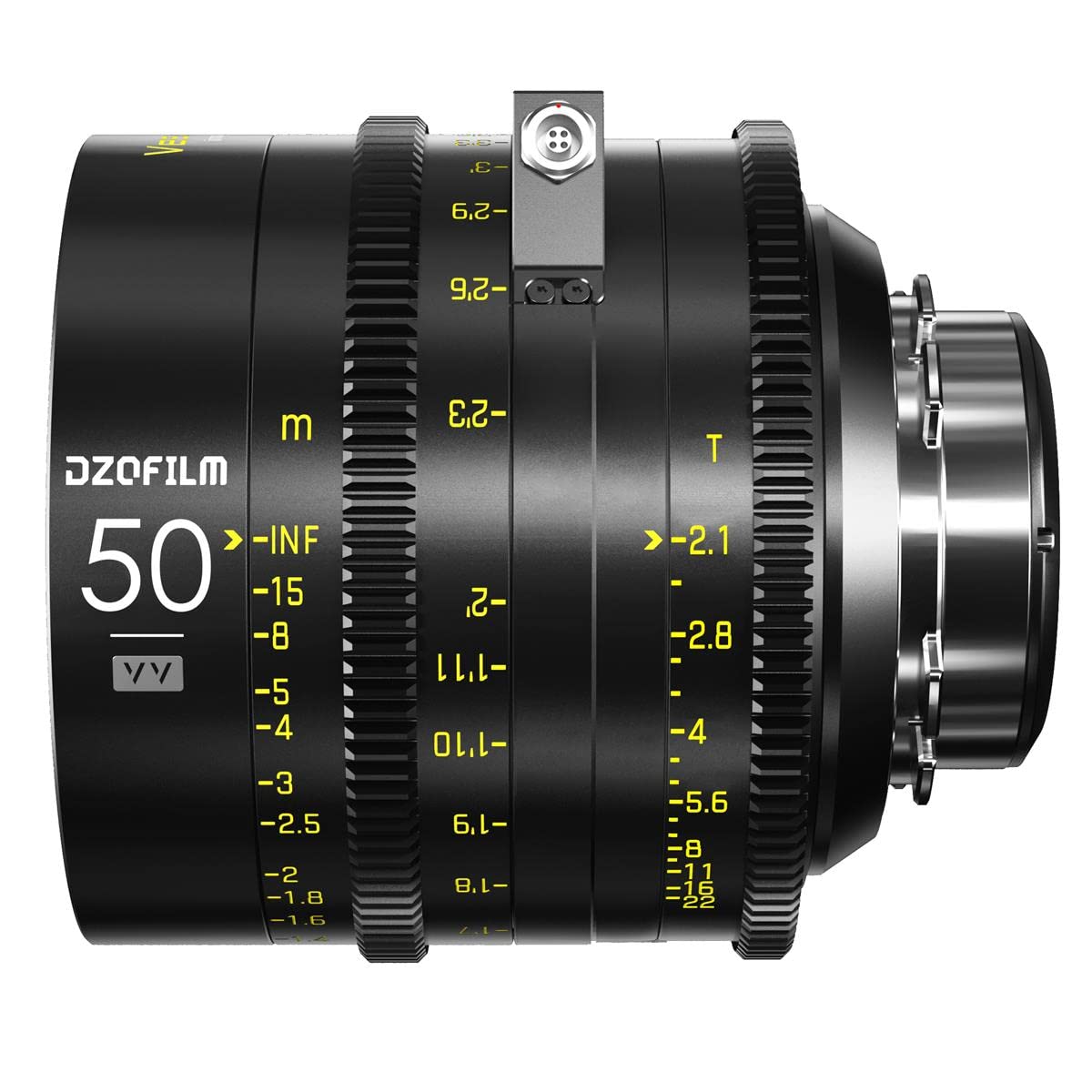 DZOFILM Cine Lens Vespid Cyber 50 T2.1 for PL/EF Mount with Data Interface (VV/FF)