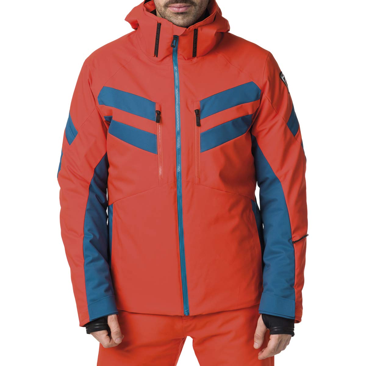 Rossignol Ski Chaqueta esquí, Hombre, Lava Orang, XXL