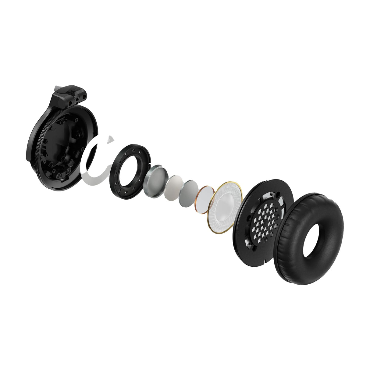 Pioneer DJ HDJ-CUE1-BT - Auriculares Bluetooth para DJ, Color Negro