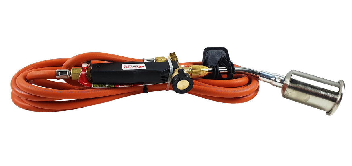 Equipo Completo Compuesto por 1 Mango + 4,75 m de Tubo + 1 Lanza + Conexión Directa - Antorcha de Soldadura - Accesorios de Soldadura - Kit de Soldadura - Repuesto Soldadura - EXPRESS