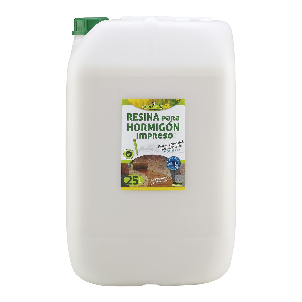 Monestir - RESINA HORMIGON IMPRESO (Fórm. Agua) - 25 Litros