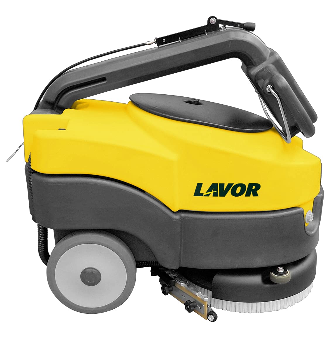 LAVOR 8.518.0069 L1 36B - Lavadora profesional con baterías y cargador incluidos, amarillo/gris