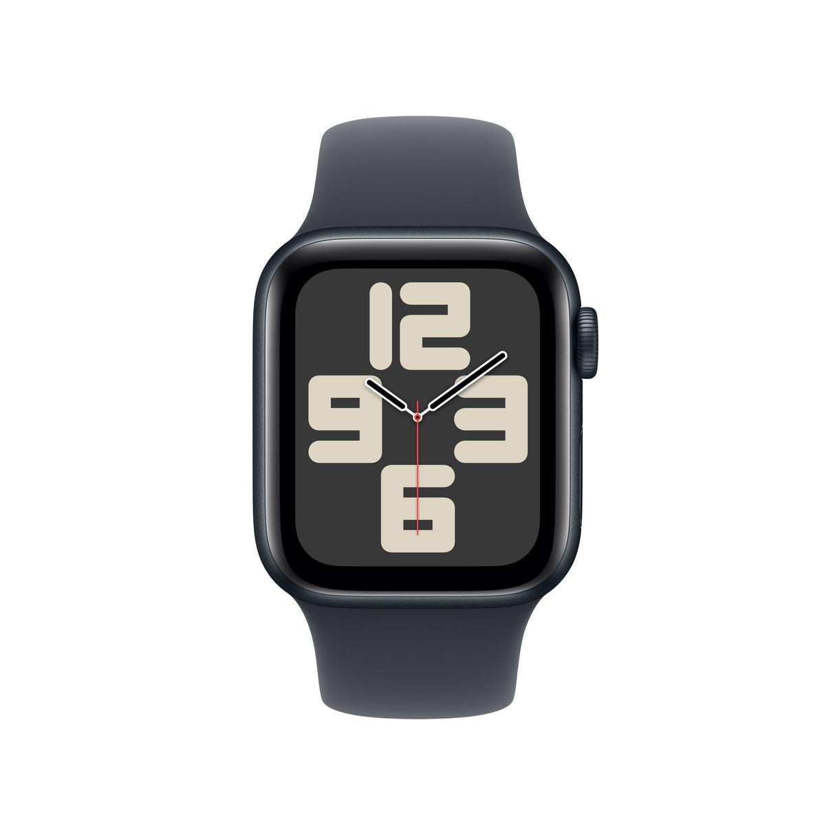 Apple Watch SE de 2.ª generación GPS Smartwatch con Caja de Aluminio en Medianoche de 40 mm y Correa Deportiva Medianoche - Talla S/M. Monitores de entreno y sueño y Resistencia al Agua