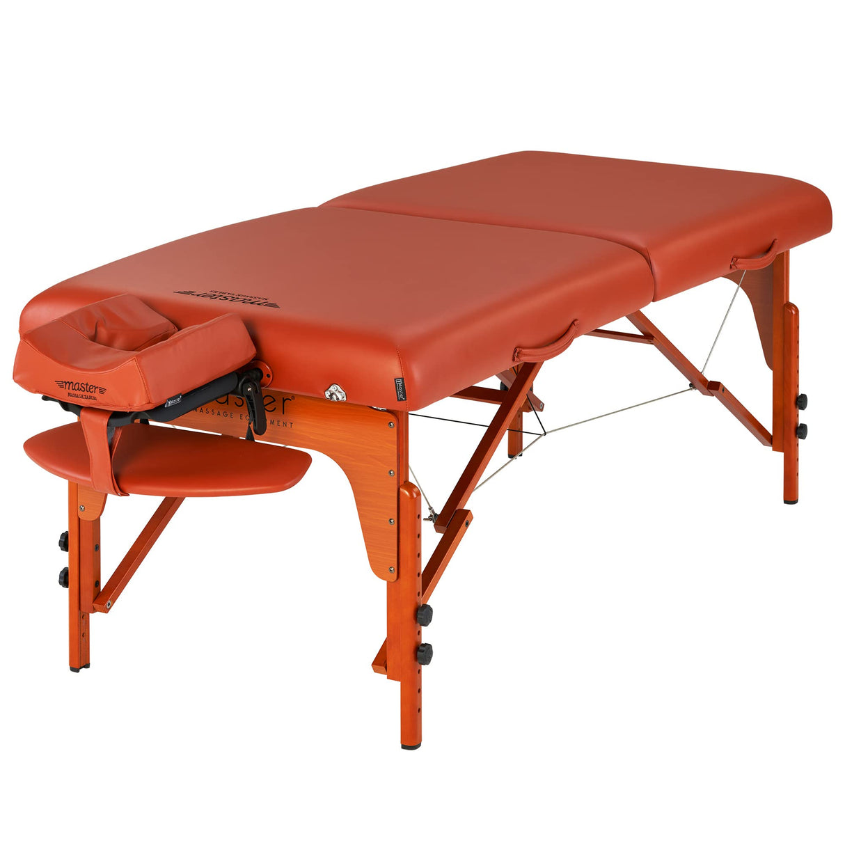 Master Massage cm Santana - Mesa de Masaje Plegable portátil con Patas de Madera, 71 cm