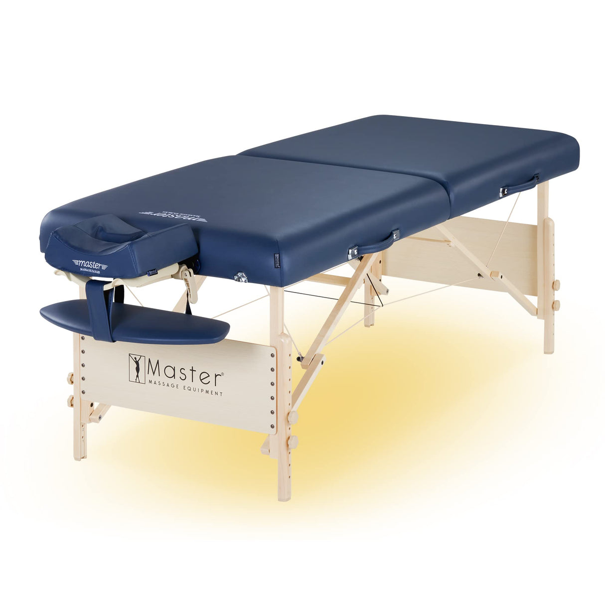 Master Massage Coronado Camilla de Masaje, Madera, Azul, 70 x 200 cm