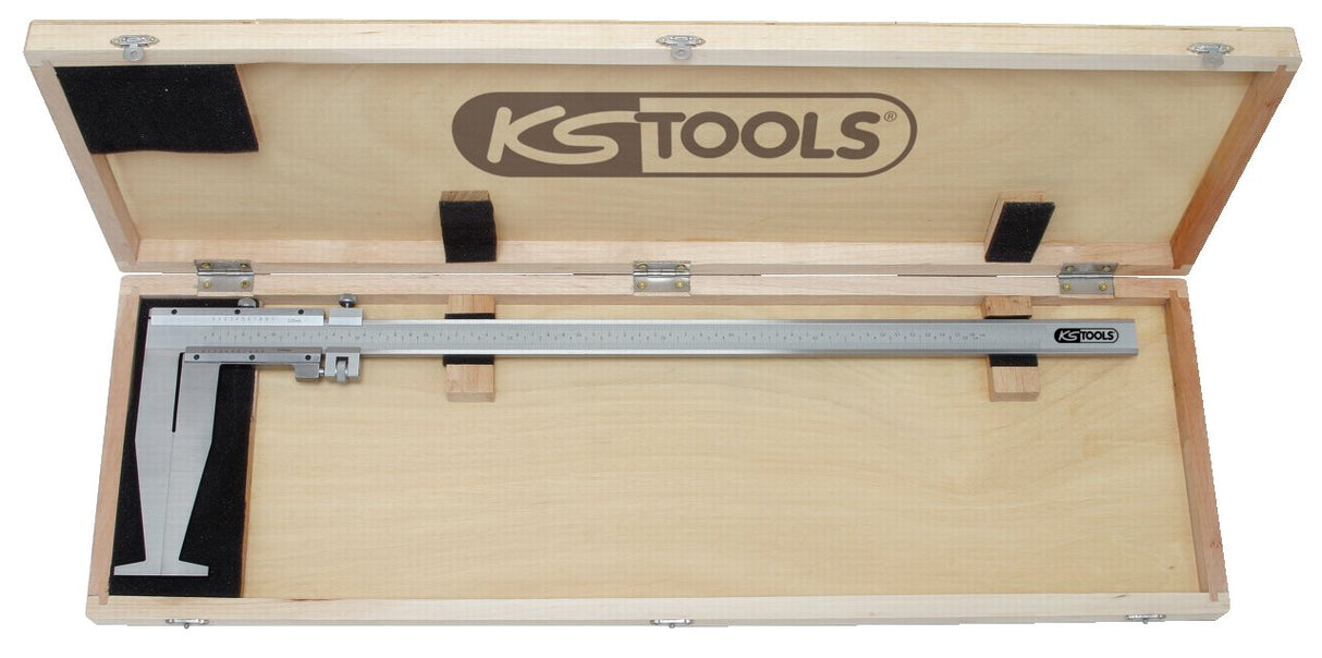 KS Tools 300.0530 - Pie de rey para tambores de frenos para camiones (tamaño: 660 mm)