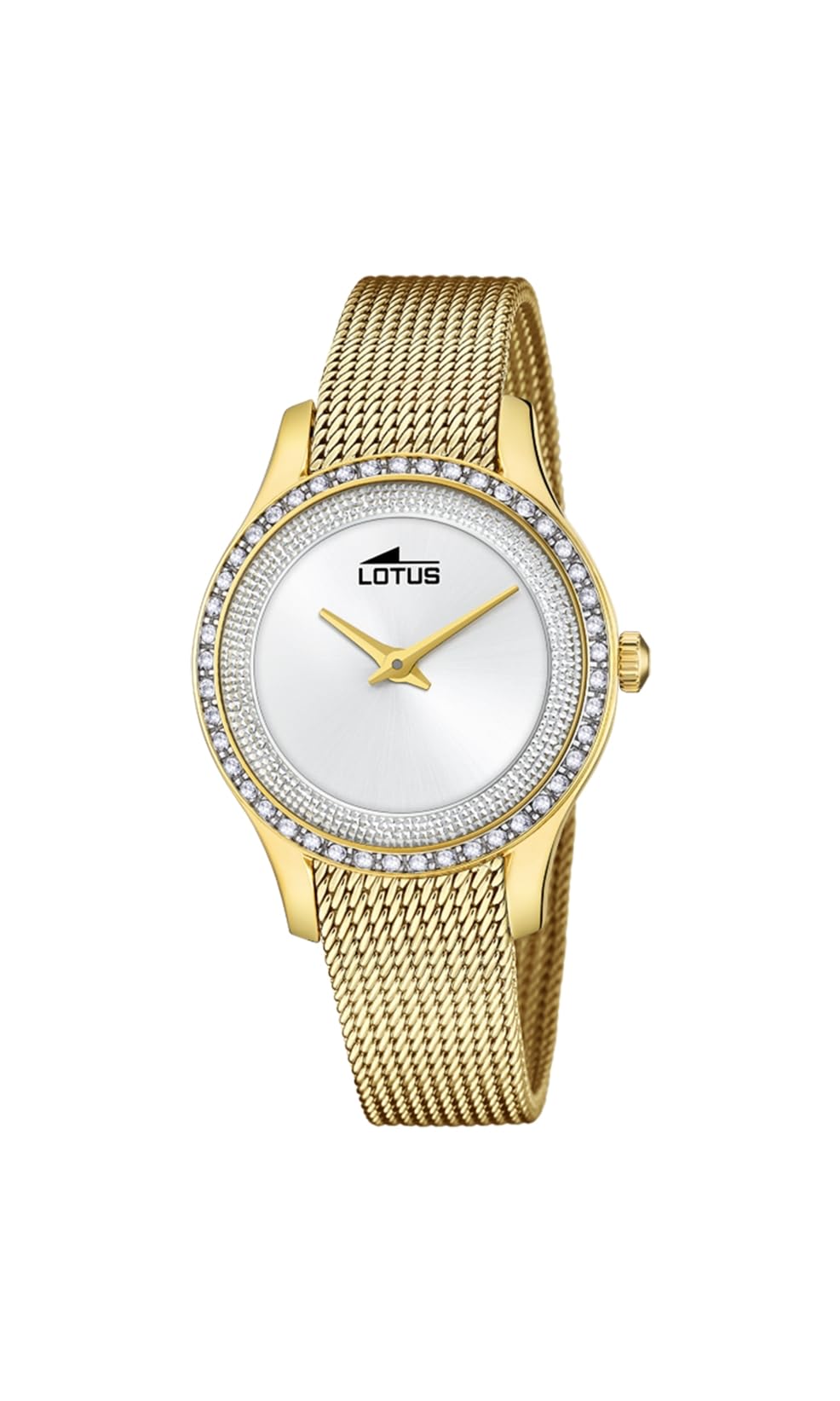 LOTUS Reloj Analógico para Mujeres de Cuarzo con Correa en Acero Inoxidable 18827/1