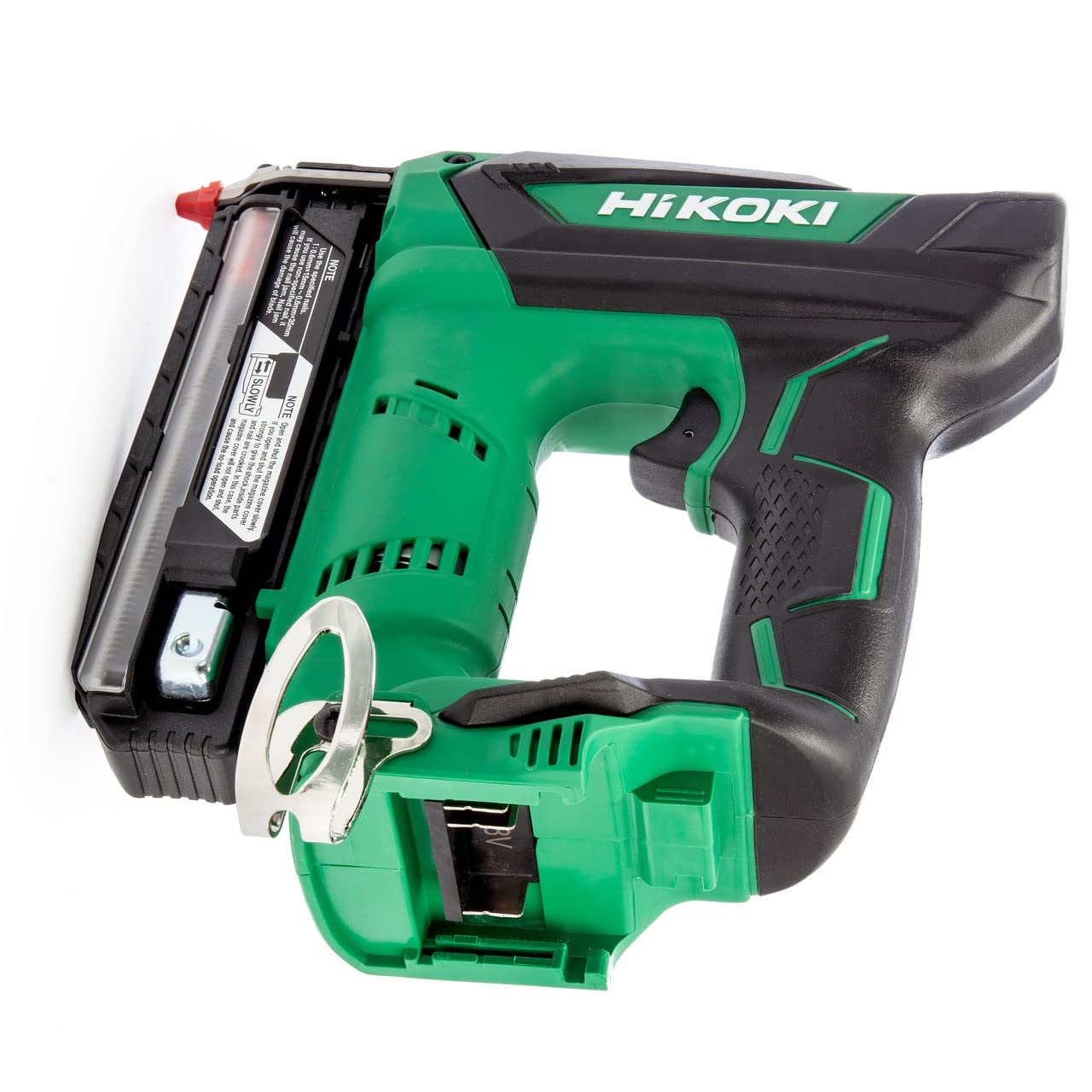 HiKOKI Akku Streifen Nagler NP18DSAL (18V, Li-Ion, LED, Soft-touch, Rückschlagfrei, Schutzbrille)