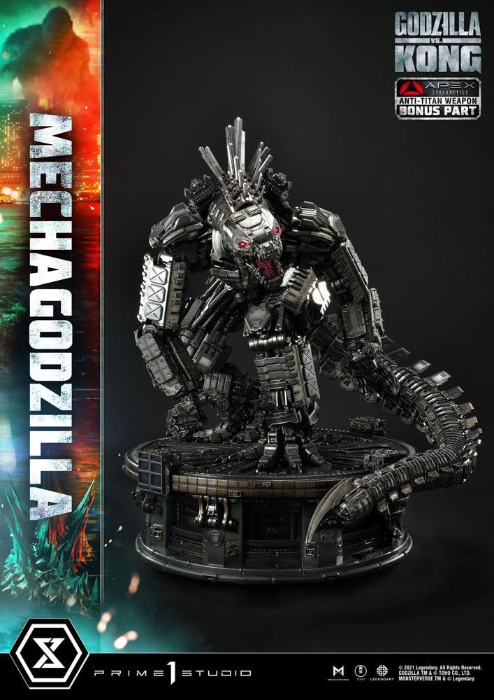 Prime 1 Studio Godzilla vs. Kong - Figura Decorativa (66 cm), diseño de Mechagodzilla