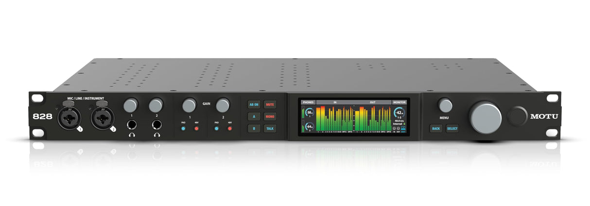 MOTU 828 (2024) 28 x 32 USB 3.1 Audiointerface - Interfaz de audio USB