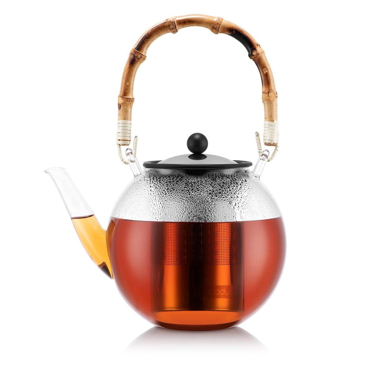 Bodum - 11797-139 - Assam - Tetera c/embolo - c/Mango de Bamboo - 1.5 l