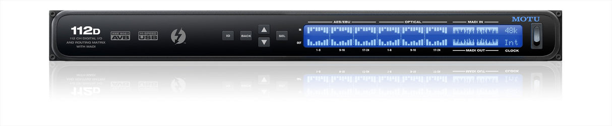 MOTU MOT de xa112d de E001 AVB de audio Interface