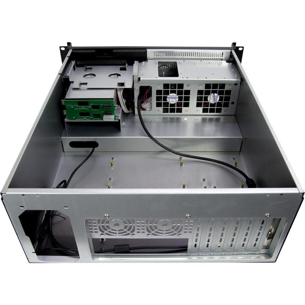 Inter-Tech 4U-4452-TFT - Caja para Servidor con Pantalla TFT y