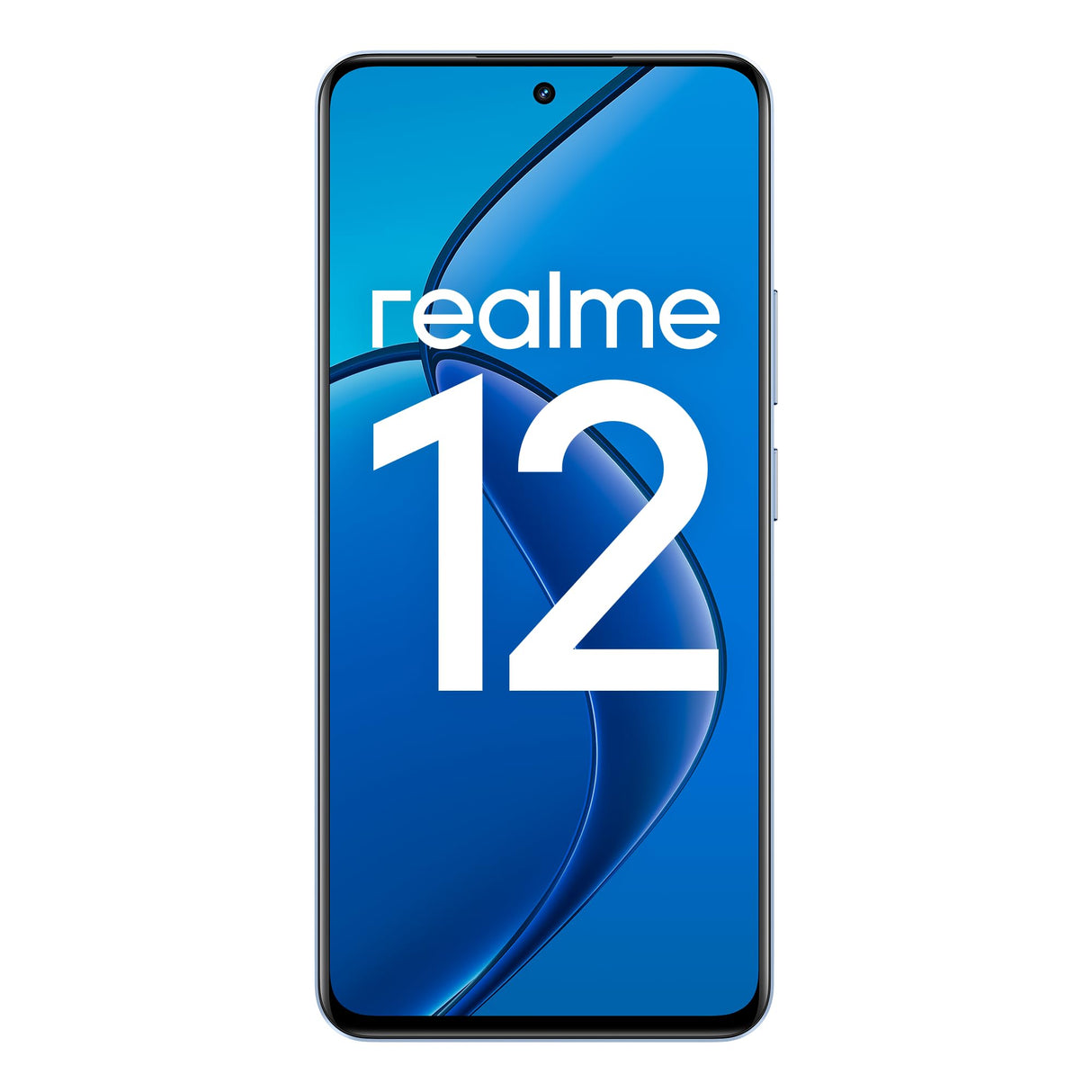 realme Teléfono Móvil 12 4G 8+256 GB,Procesador Qualcomm Snapdragon 685,Pantalla AMOLED ultrafluida de 120 Hz, Sony LYT-600 OIS Portrait Camera,Gran batería de 5000 mAh,Azul,sin Adaptador