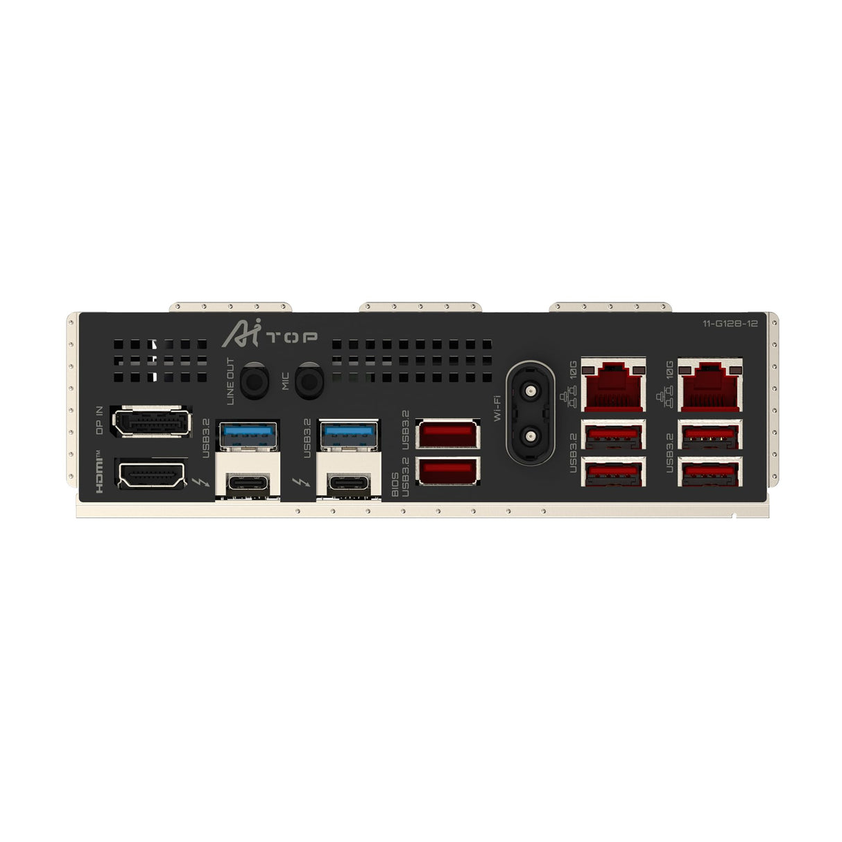 GIGABYTE Z890 AI Top Placa Base - CPUs Intel Core Ultra (Serie 2), VRM de 16+1+2 Fases, hasta 9500 MHz DDR5 (OC), 1xPCIe 5.0 + 3xPCIe 4.0 M.2, Wi-Fi 7, LAN 10 GbE, Thunderbolt 5