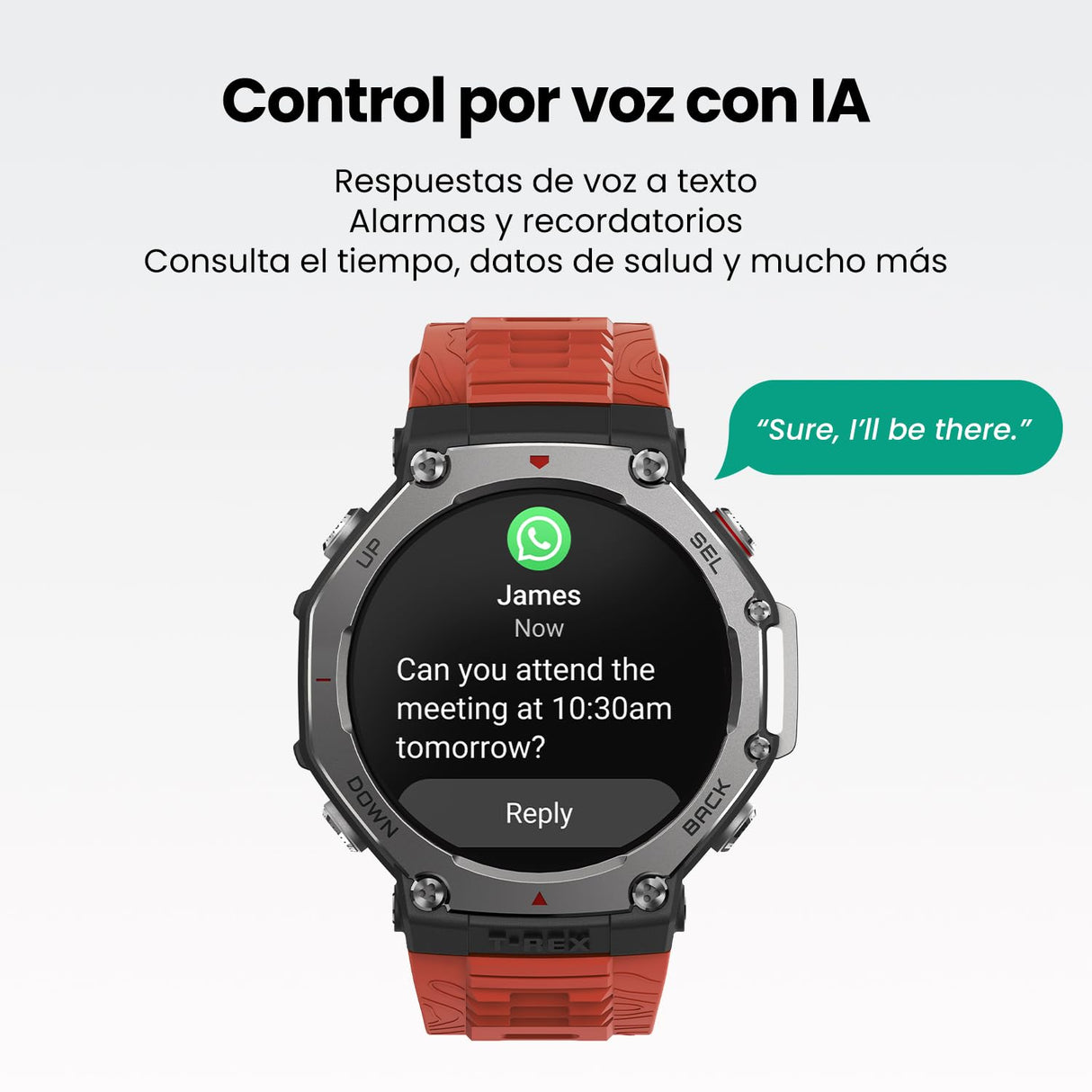 Amazfit T-Rex 3 Outdoor Smartwatch 48 mm Pantalla AMOLED, Mapas & Navegación Offline, 6 Sistemas de Satélite GPS Doble Banda, 27 Días de Duración de Batería, Pago NFC, 170 Modo Deportes de Aventura