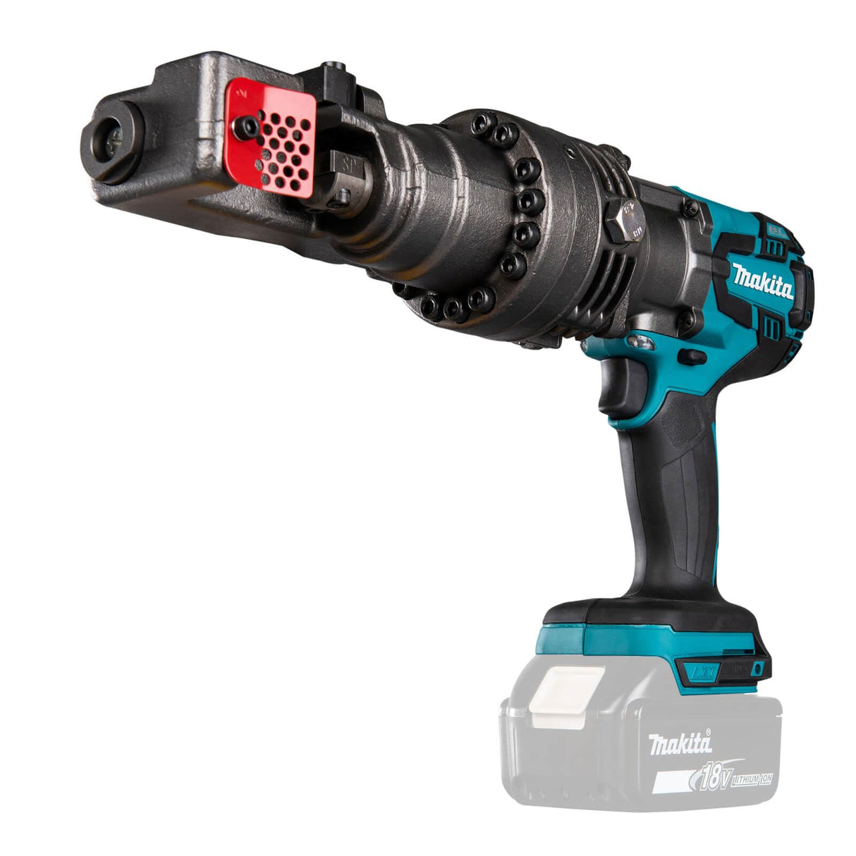 Makita DSC163ZK - Cortador de barras de refuerzo de acero sin escobillas LXT de iones de litio de 18 V, se envía en una funda de transporte, baterías y cargador no incluidos