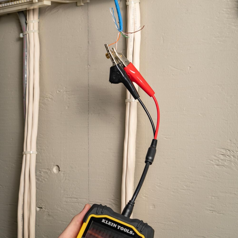 Klein Tools VDV501-770 - Juego de comprobador de cables, Scout Pro Max Ethernet, coaxial/video, teléfono, (RJ11/RJ12/RJ45) cables de conector F, controles remotos de prueba y mapa
