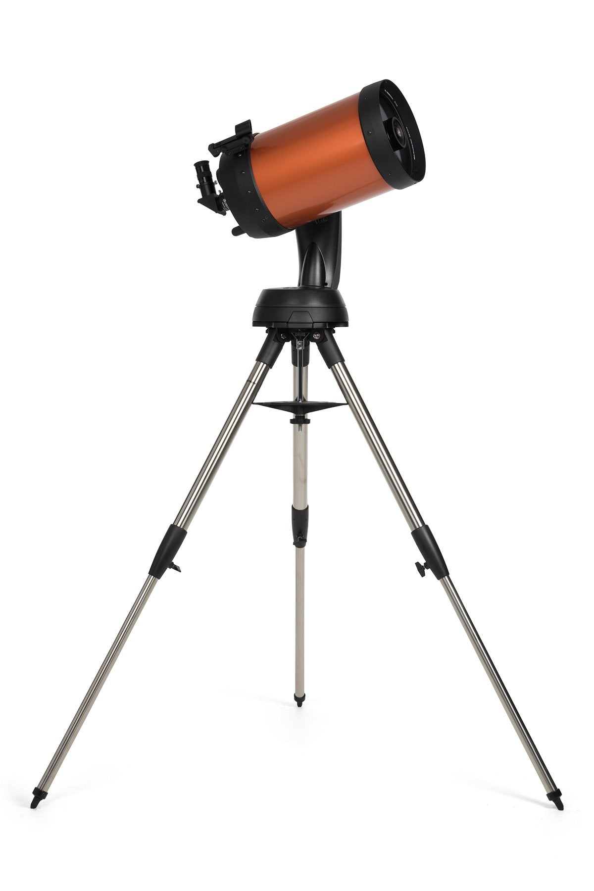 Celestron 11069 Telescopio NexStar 8SE Schmidt-Cassegrain computarizado 8SE con Montaje Totalmente automatizado, tecnología SkyAlign y Revestimiento XLT, Negro/Naranja