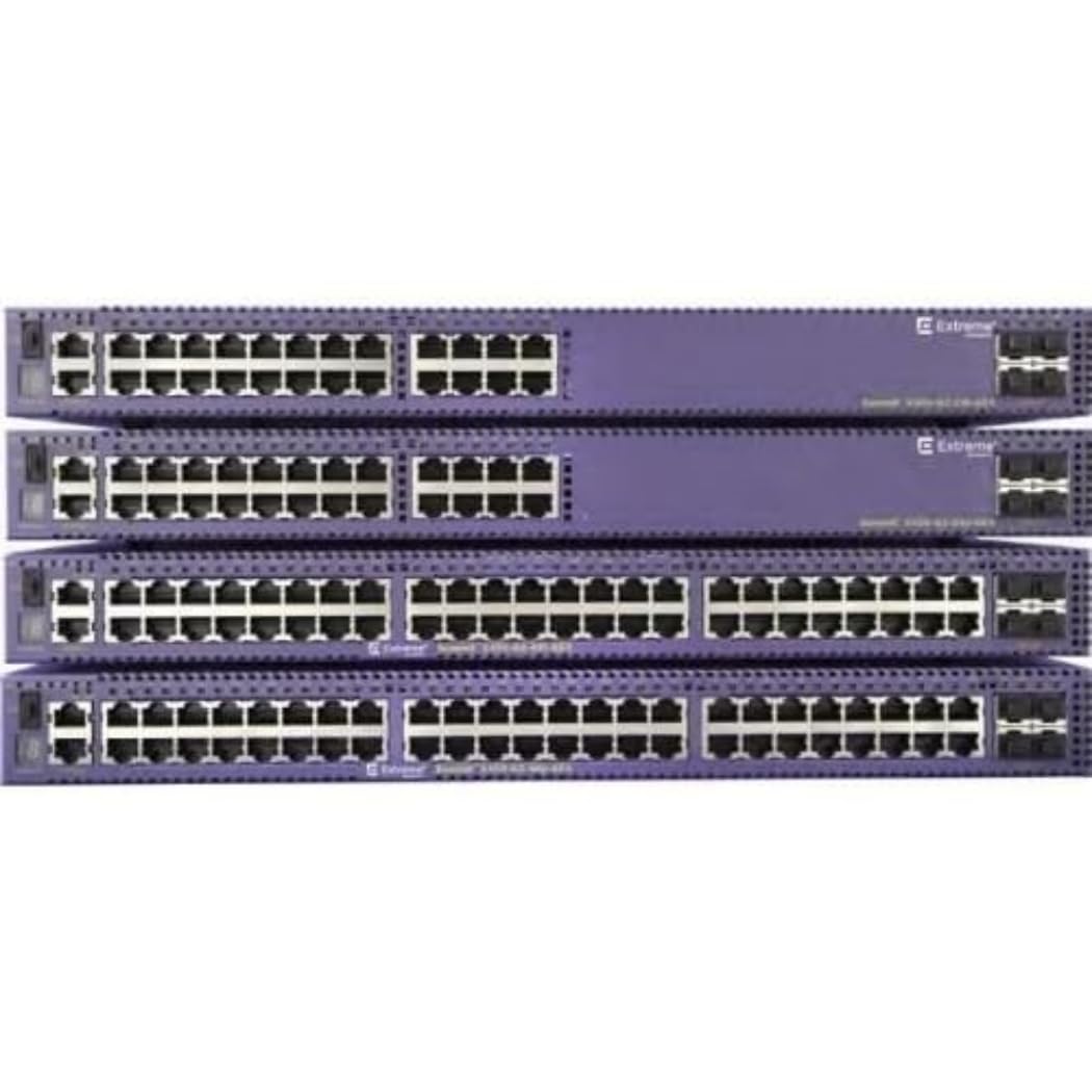 Extreme Networks - Summit x450-g2 Series x450-g2-24p-10ge4 - conmutador - gestionado - 24 x 10/100/1000 (PoE+) + 4 x 10 gigabit sfp+ - Montaje en Rack - PoE+