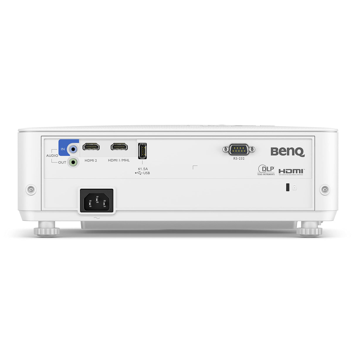 BenQ TH585P 1080p DLP Proyector Gaming 3500 LM ANSI, Baja latencia, Modo de Juego Mejorado, 95% Rec.709, HDMI, 3D, Altavoz 10W, corrección Trapezoidal automática, Desplazamiento Digital de la Lente
