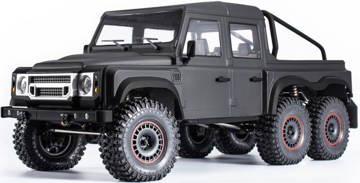 Amewi 22555 AMXRock RCX10.3B Scale Crawler 6x6 Pick-Up 1:10 ARTRgris