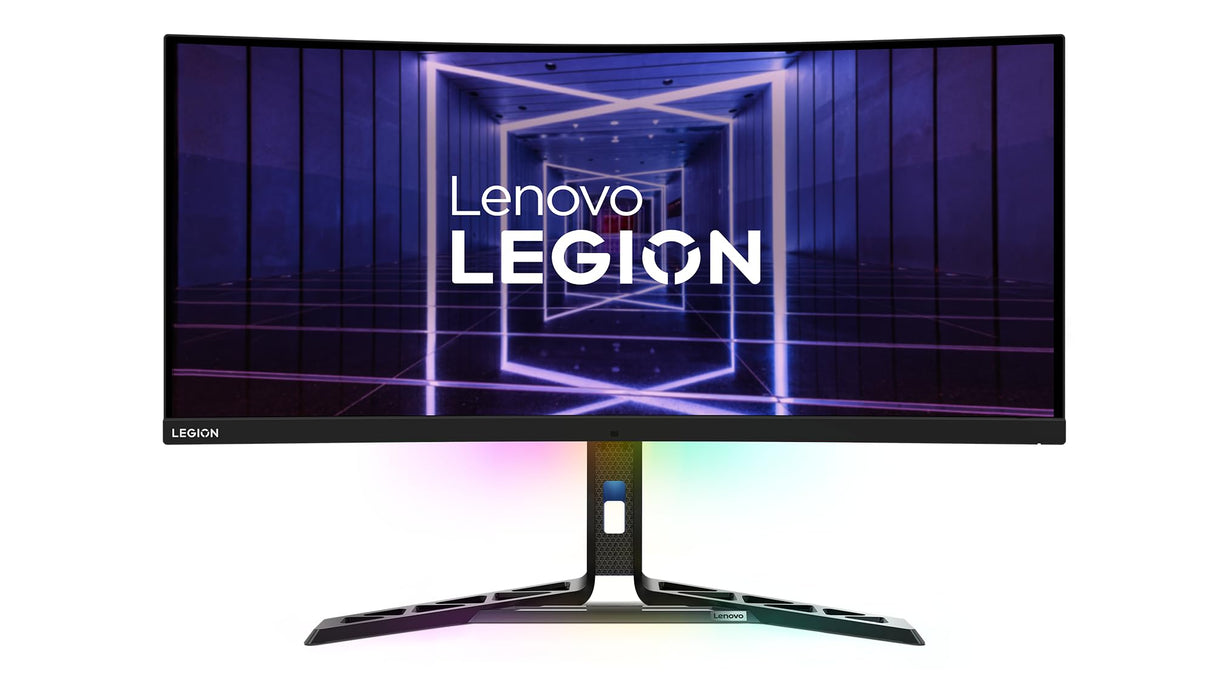 Lenovo Legion Y34wz-30 - Monitor Curvo de 34'' UWQHD con EyeSafe (VA, 165Hz, 1ms, HDMI+DP+USB-C, FreeSync Premium Pro, Altavoces) Ajuste de inclinación/Altura/Giro - Negro