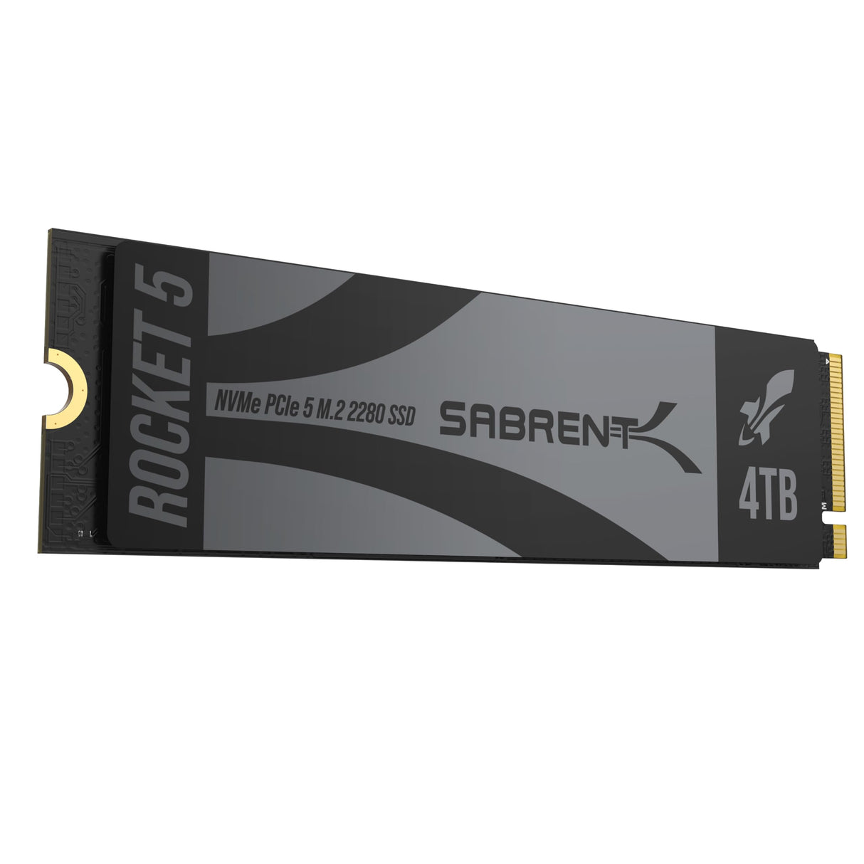 SABRENT Rocket 5 de 4TB Unidad SSD M.2 PCIe Gen 5 14GB/s X4 NVMe Interna de Rendimiento avanzado (SB-RKT5-4TB)