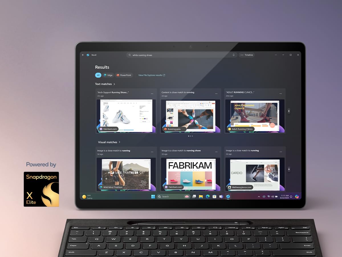Microsoft Surface Pro | Copilot+ PC | Pantalla táctil 13” | Snapdragon® X Plus | 16GB RAM | 512GB SSD | Último Modelo, 11a edición | Negro