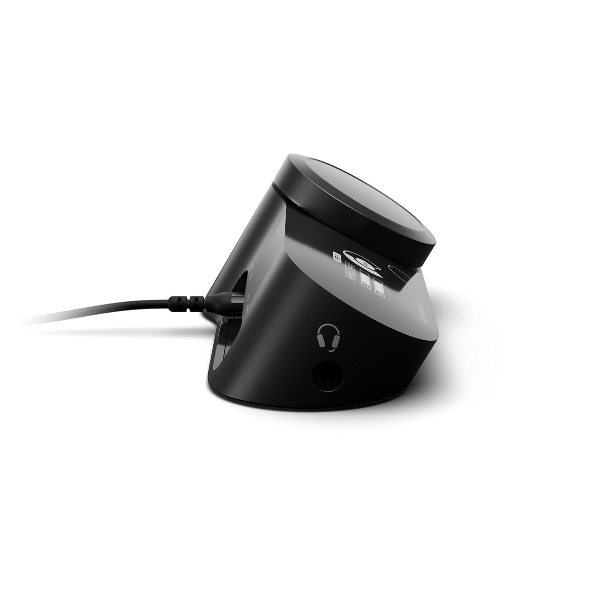 SteelSeries GameDAC Gen 2 Amplificador de Audio de Alta resolución - ESS Sabre Quad-DAC - Cancelación de Ruido por IA - Audio Espacial 360° - Certificado de Alta resolución - PC, PS5, PS4