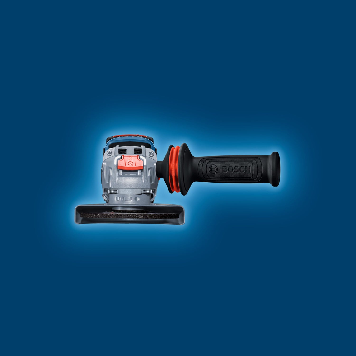 Amoladora angular a batería GWX 18V-11 con Bosch Professional 18V System y X-LOCK (incl. empuñadura auxiliar con control de vibración, cubierta de protección, L-BOXX 136)