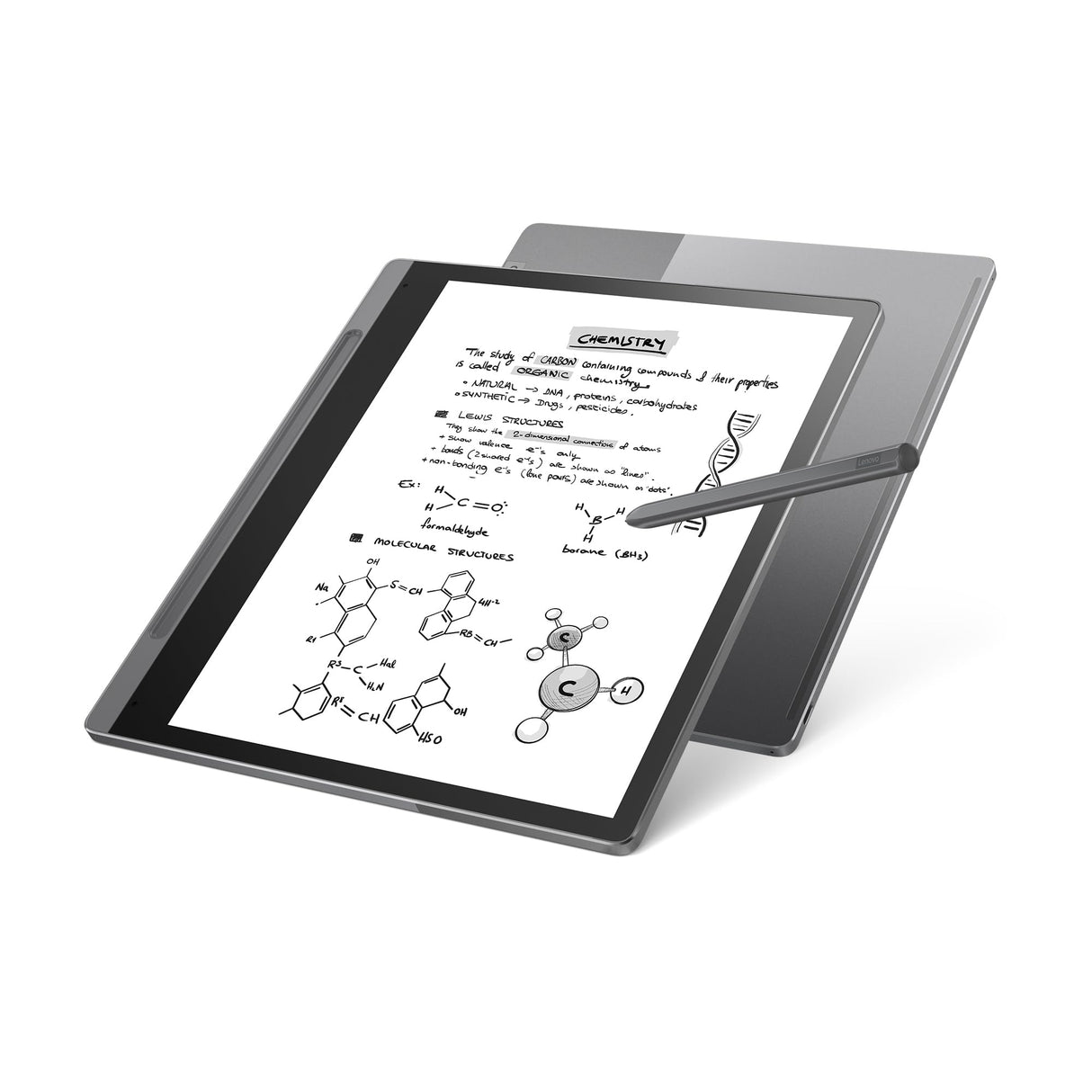 Lenovo Smart Paper - Tablet de 10.3" E Ink 227ppi (RK3566, 4 GB de RAM, 64 GB eMMC, 2 Altavoces, WiFi + Bluetooth 5.2, Android AOSP 11.0) Funda Smart Paper Pen - Gris