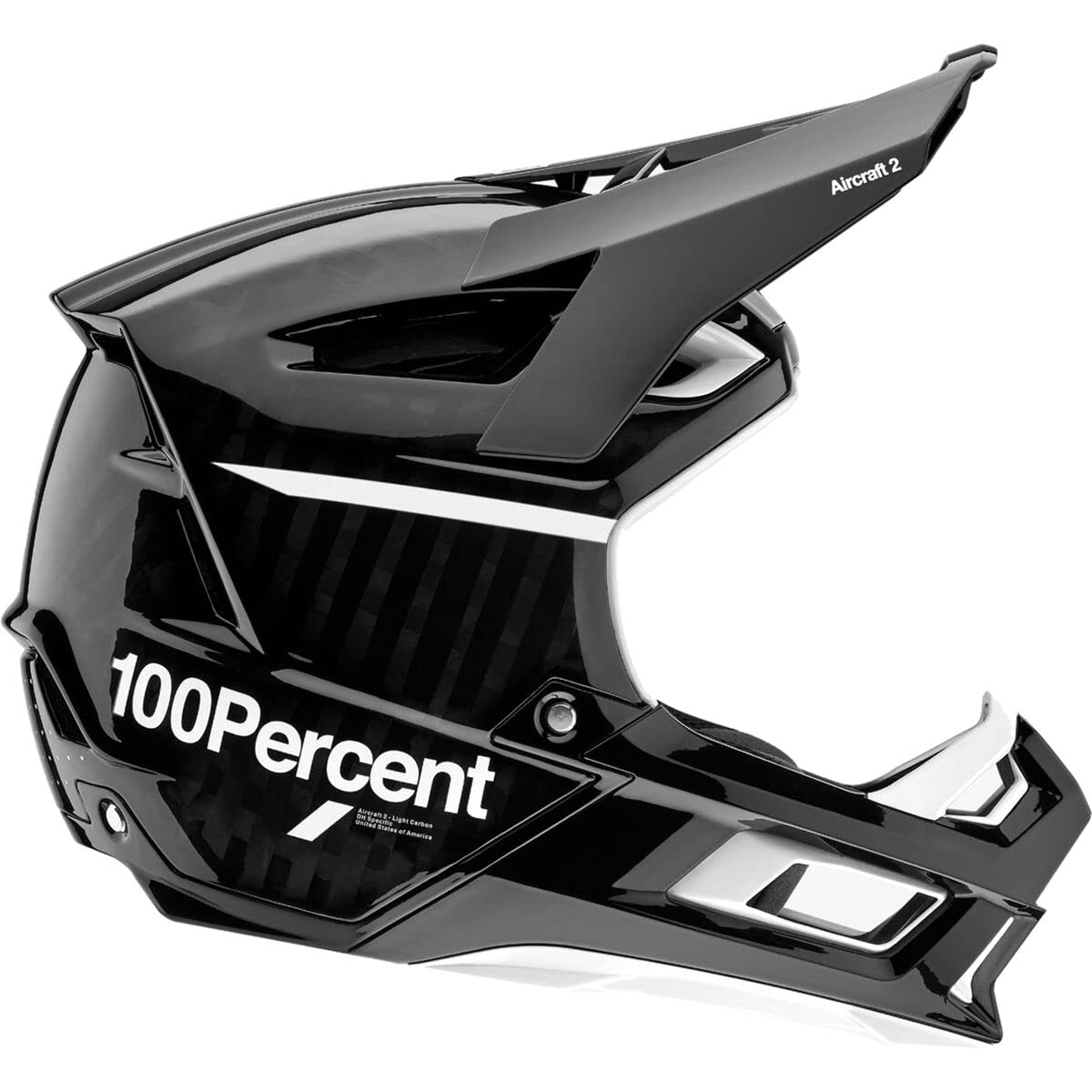Desconocido Casco Aircraft 2, Unisex-Adult, Negro/Blanco, XL