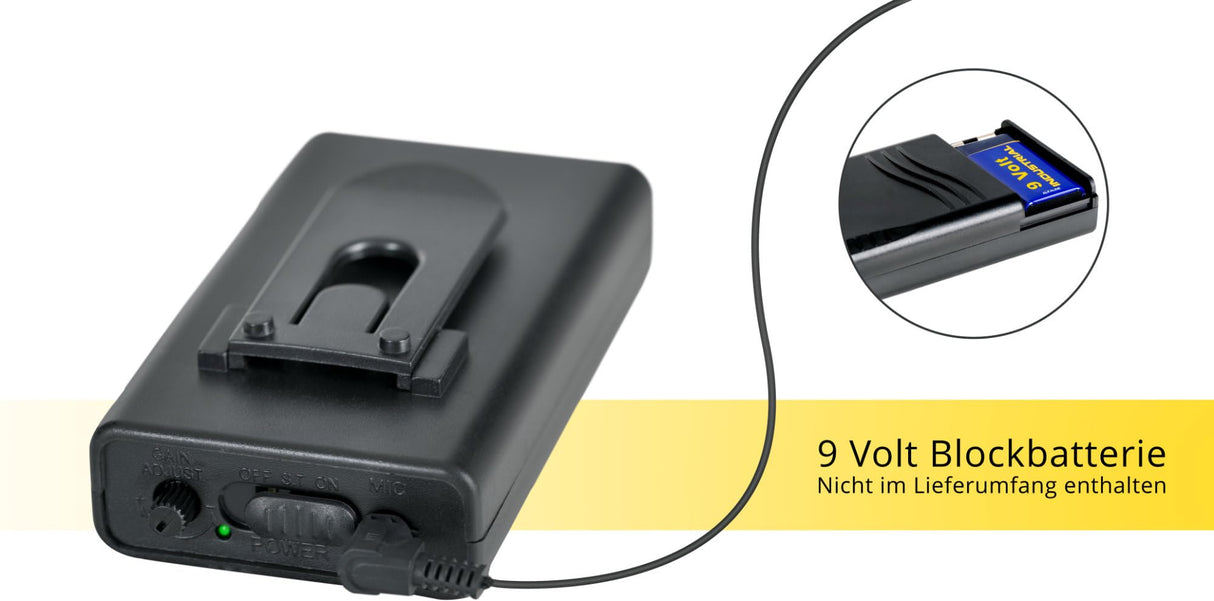 Pronomic PH12AW Caja Activa 12" con batería, 80W RMS, 5h autonomía, Bluetooth, MP3/SD/USB, Incluye micrófono inalámbrico, Headset, Mando y Trolley para Sistemas móviles.