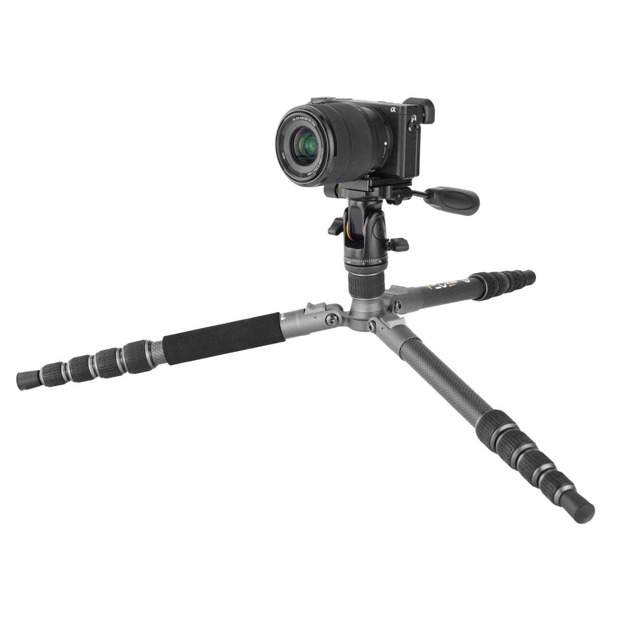 Vanguard Veo 3GO 235CP - Trípode Fibra de Carbono Ultra-Compacto para telescopio