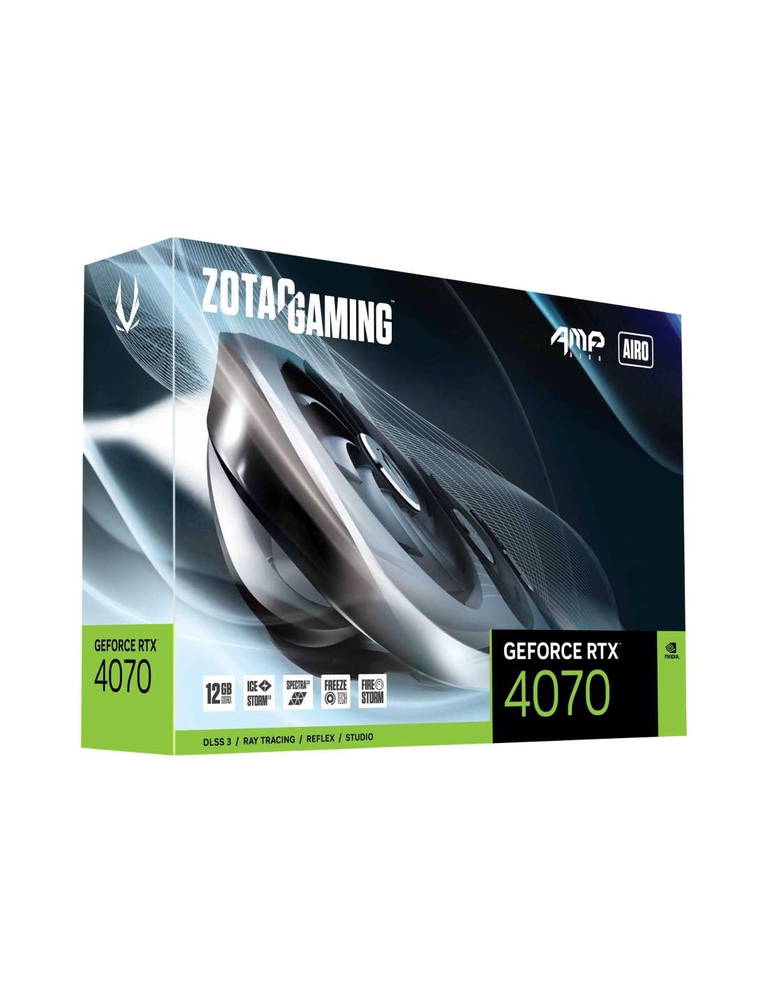 ZOTAC GeForce RTX 4070 AMP AIRO NVIDIA 12 Go GDDR6X
