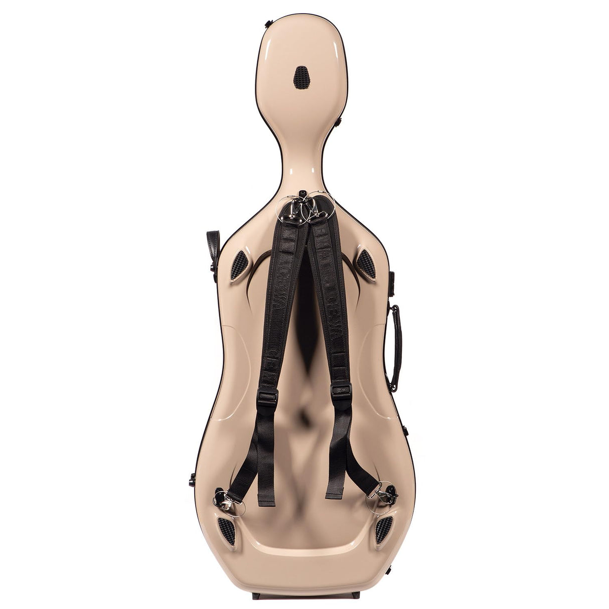 Gewa Celloetui AIR 3,9 kg beige/negro Made in Germany extremadamente irrompible, mejores propiedades aislantes