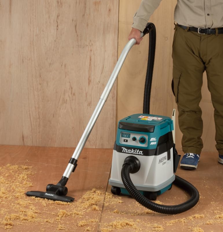 Makita Aspirador BL 18Vx2 LXT 15L AWS HEPA DVC157LZX3
