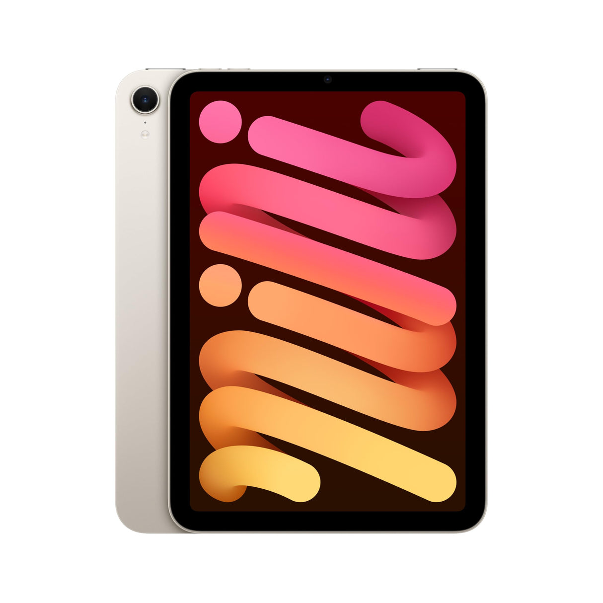 Apple iPad Mini (A17 Pro): Pantalla Liquid Retina de 8,3 Pulgadas, 256 GB, Wi Fi 6E, cámaras Frontal y Trasera de 12 Mpx, Touch ID, autonomía para un día Entero – Blanco Estrella