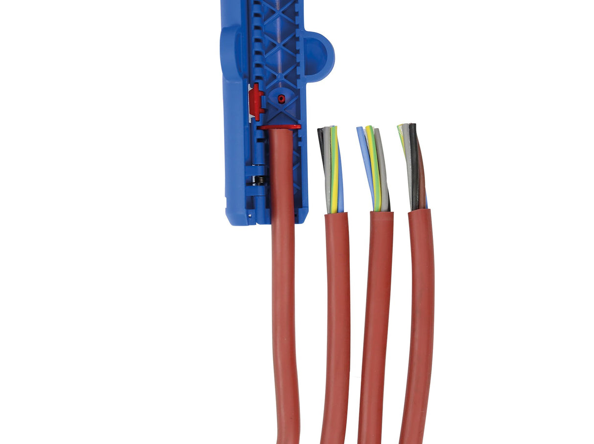 WEICON Tools Nº 13 - Pelacables redondos (12 unidades, para cables redondos y húmedos de 6-13 mm de diámetro)