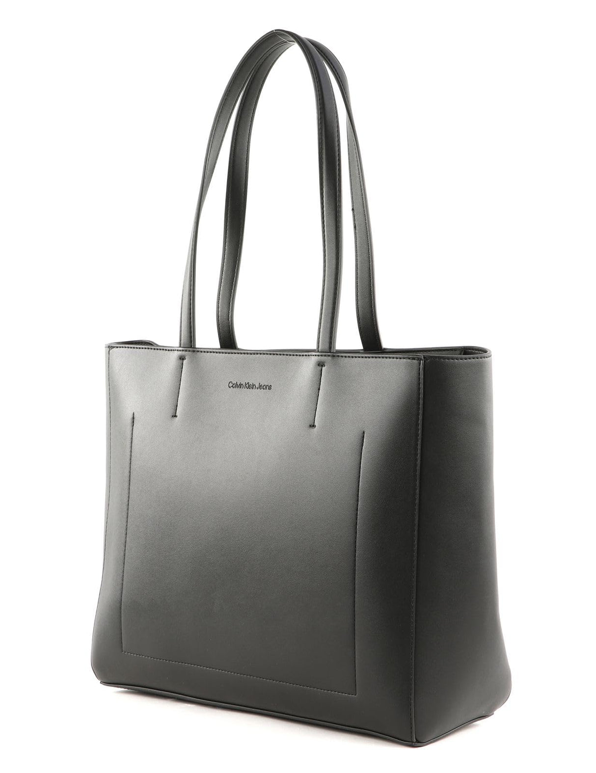 Calvin Klein Bolso Tote Mujer Bolso con cierre de cremallera, negro (Black), talla única, Negro (Black), Talla Única