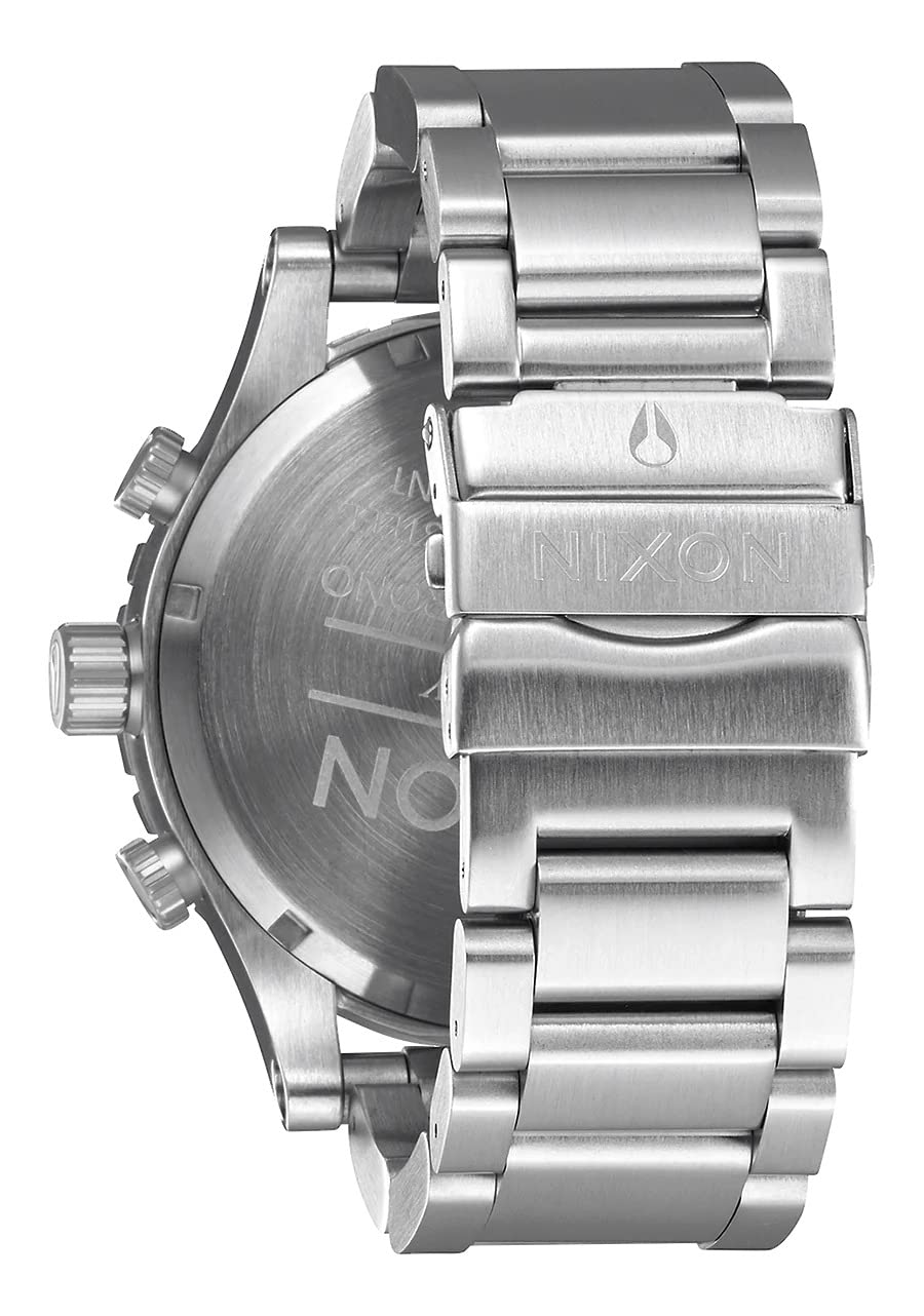 Nixon Reloj Analógico para Unisex Adulto de maquinaria Japonesa de Cuarzo con Correa en Acero Inoxidable A083-5091-00