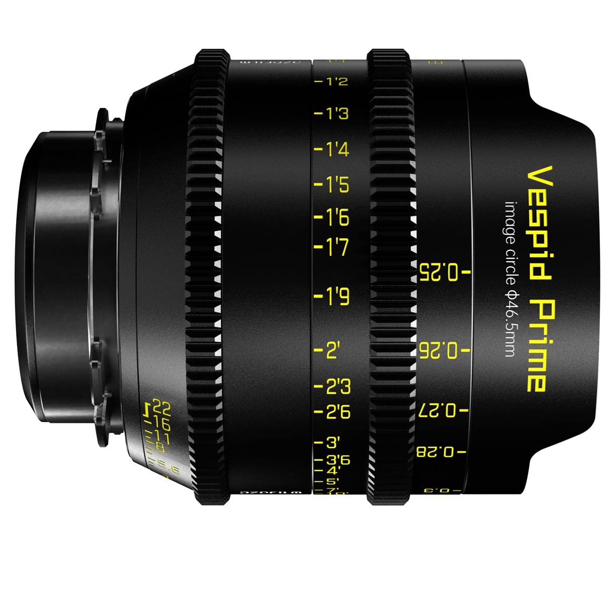 DZOFILM Cine Lens Vespid Prime 16 T2.8 for PL/EF Mount (VV/FF)