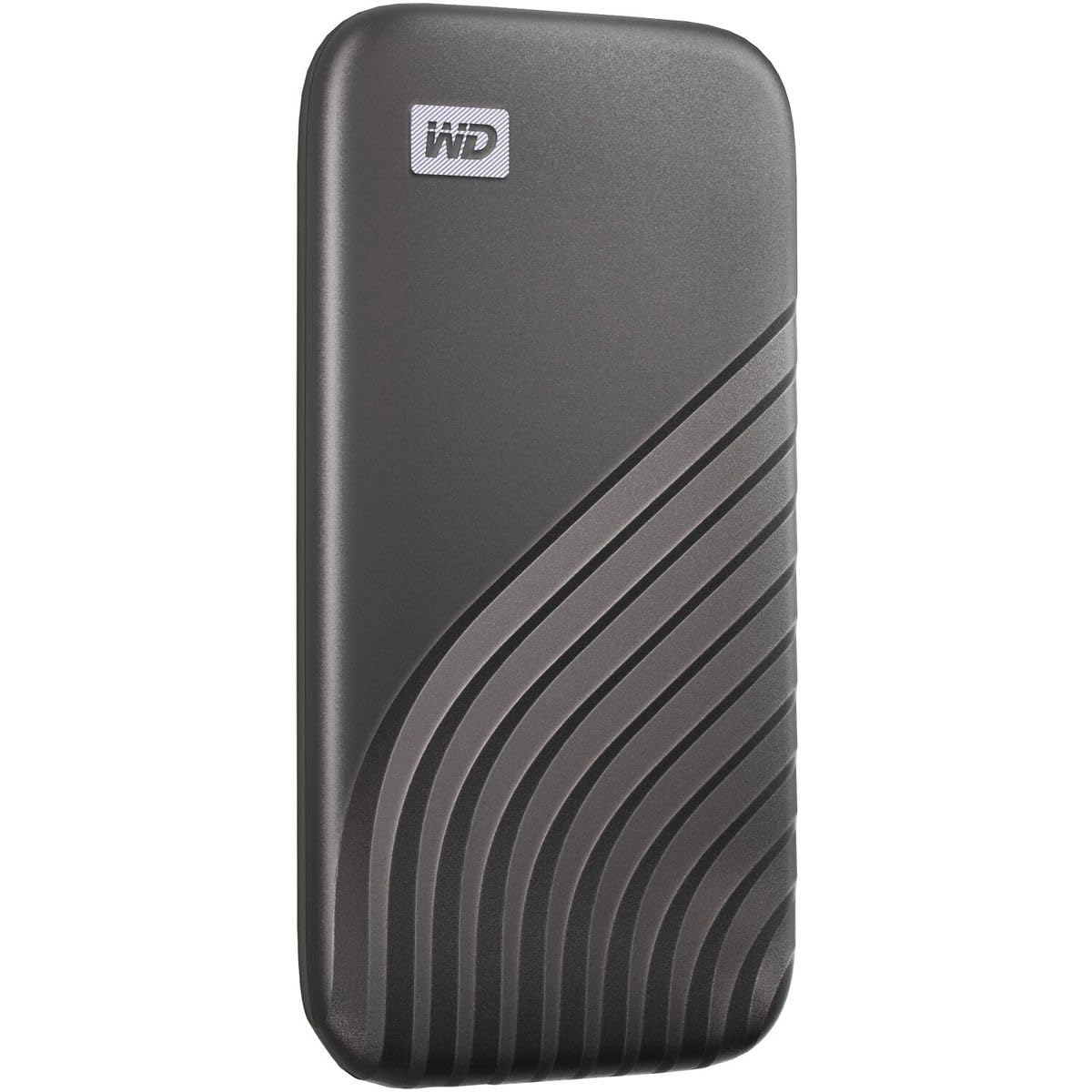 WD My Passport 4TB SSD Externo Portátil, Disco duro externo SSD con velodidad de lectura de hasta 1050 MB/s 1000 MB/s de escritura, Funciona con PC, Xbox y Playstation, Gris espacial
