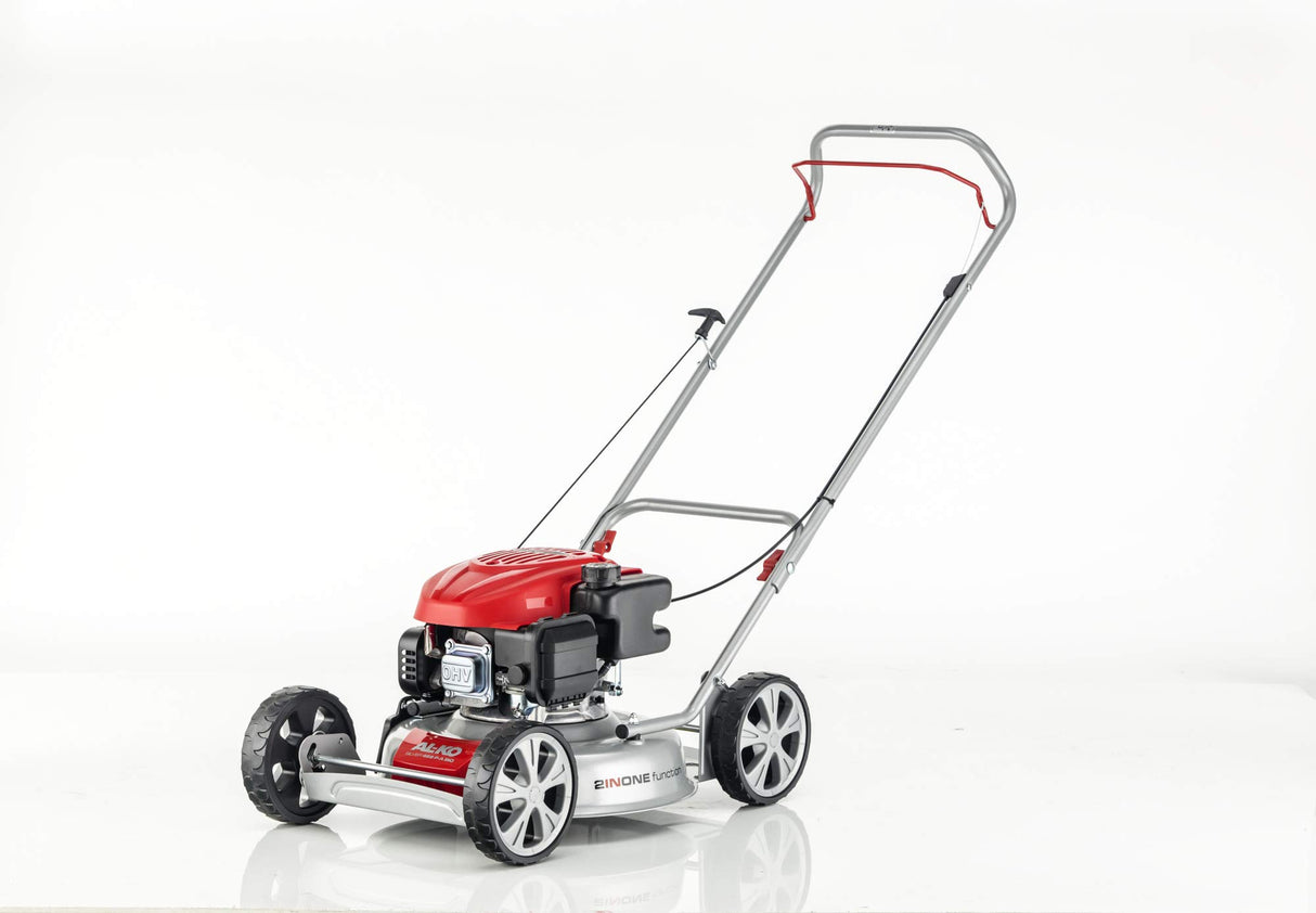 AL-KO 119836 Silver 468 P-A Bio - Cortacésped de Gasolina, 1,9 W, Color Plateado