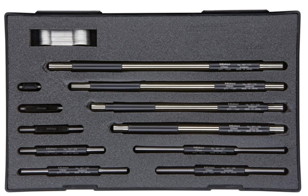 Mitutoyo 103 – 914 – 50 series-103 fuera micrometre Set, 0 Mm-300 mm gama