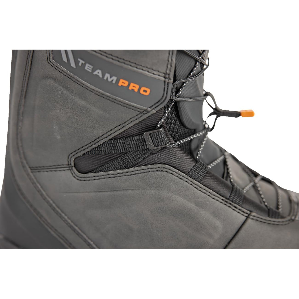 Nitro Snowboard Team Pro TLS '24 Marcus Kleveland All Mountain Freestyle-Sistema de Cordones Rápidos para Hombre Barco, Negro, MP 31.0 // EU 46 2/3 // US 13