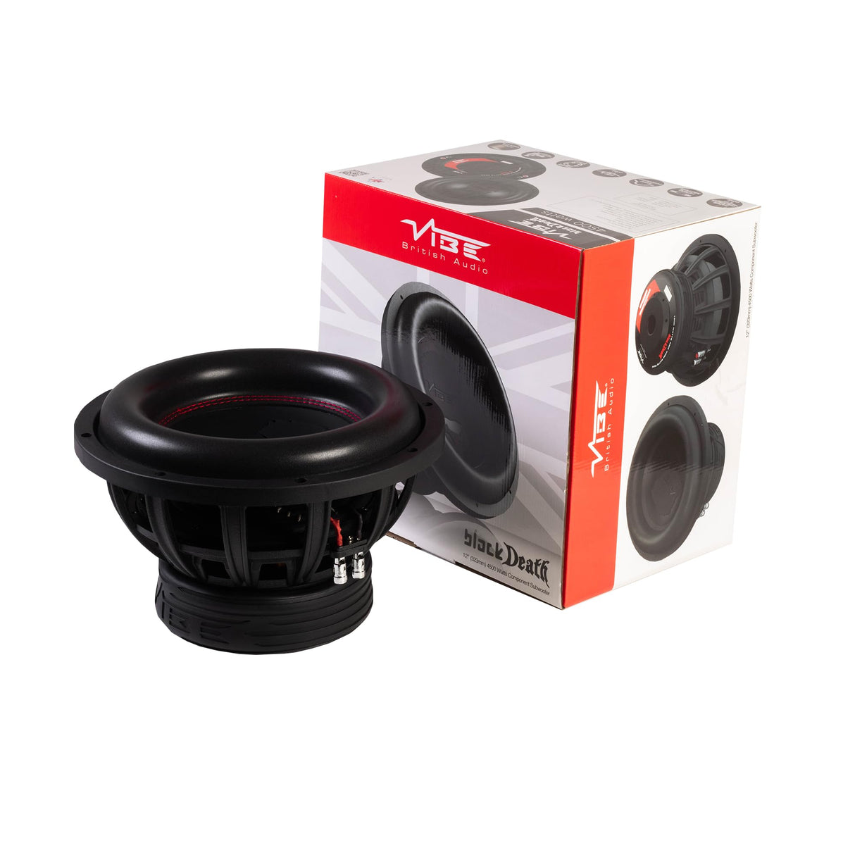 VIBE Audio BD12SPL - Subwoofer de 12 Pulgadas (Dual 4 ohmios)