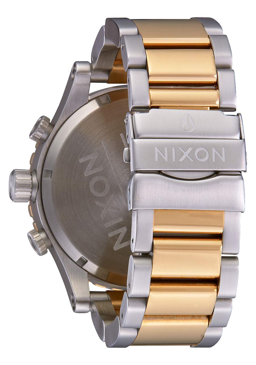 Nixon Reloj Análogo para de los Hombres de Movimiento de Cuarzo japonés con Correa en Acero Inoxidable A083-1921-00