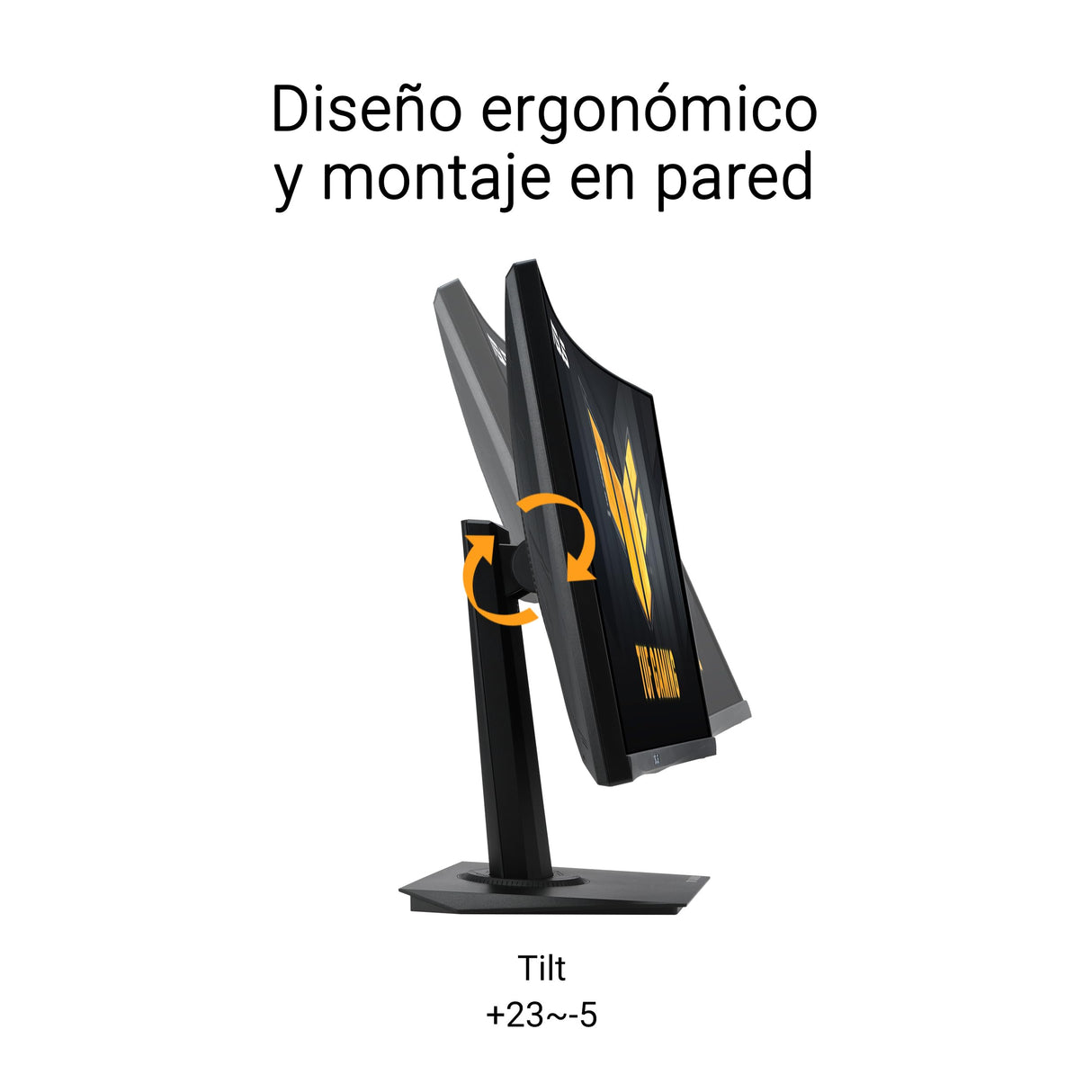 ASUS TUF Gaming VG24VQER - Monitor Gaming de 24 Pulgadas, Full HD, Curvo, 180 Hz, ELMB Sync, FreeSync, 1 ms MPRT, DisplayWidget Center